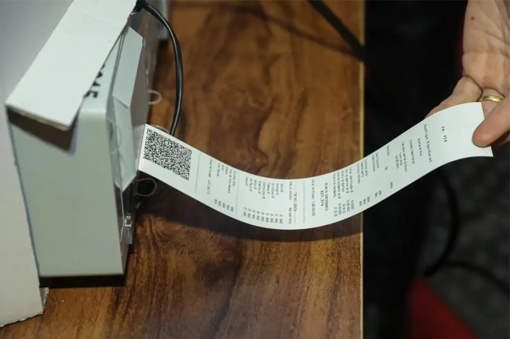 Boletim de Urna registra os votos da seção e serve como uma das formas de conferência dos resultados eleitorais. Foto: