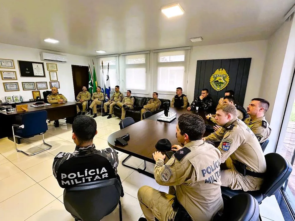 Nesta semana os agentes estiveram reunidos para alinhar os últimos detalhes das operações-Foto: PM e PMFI