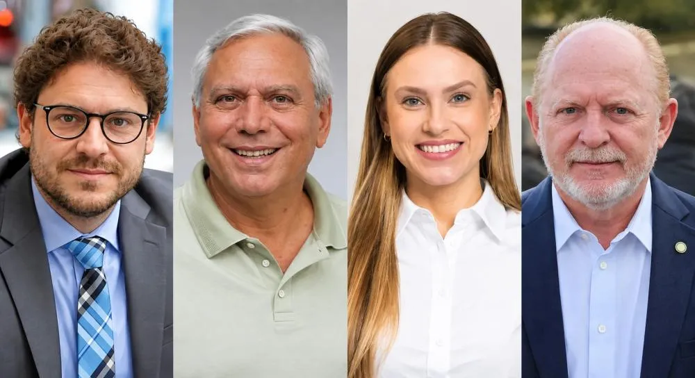 Vermelho foi reeleito deputado federal e  Foz terá três deputados estaduais na próxima legislatura, com Matheus Vermelho, Paulo Mac Donald e Yasmin Hachem- Fotos: divulgação