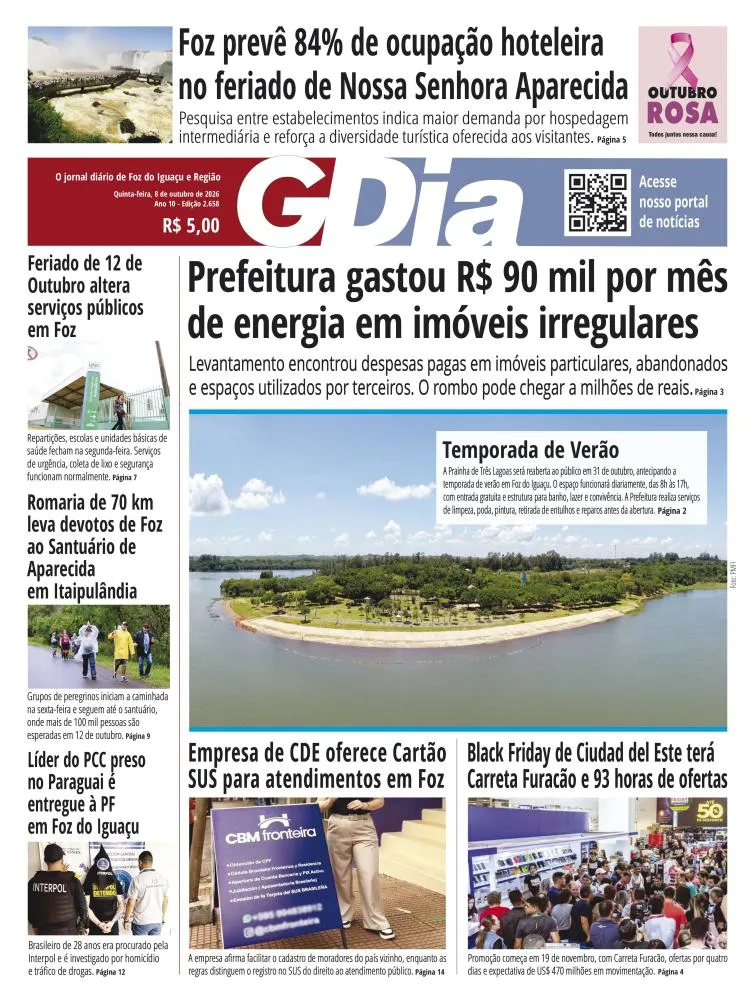 GDia/ Capa da Edição 2658 - 8 de outubro de 2026