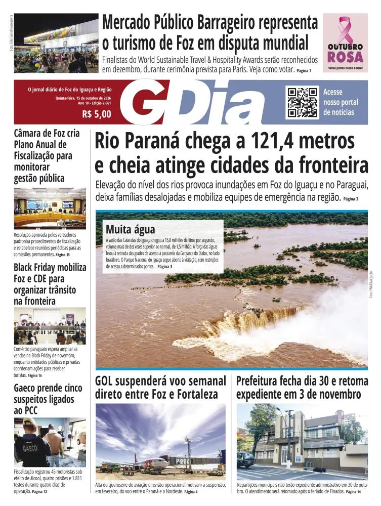GDia/ Capa da Edição 2661 - 15 de outubro de 2026