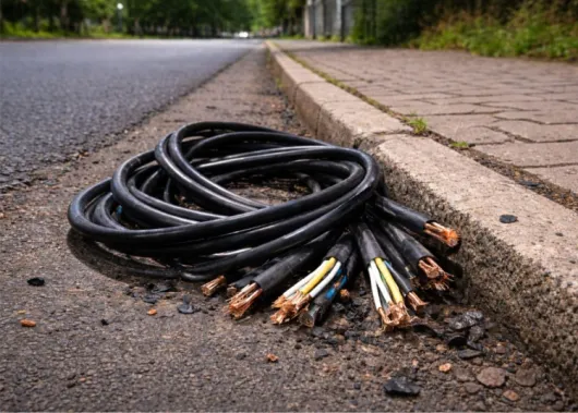 Flagrantes de furtos de fios podem ser denunciados pela população através do 190 da Polícia Militar e 153 da Guarda Municipal (Foto: PMFI/arquivo)