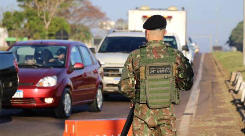 Exército combate o tráfico e o contrabando na fronteira